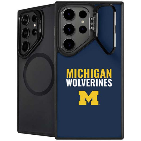 University of Michigan Wolverines M Galaxy S25 Ultra Kickstand Case